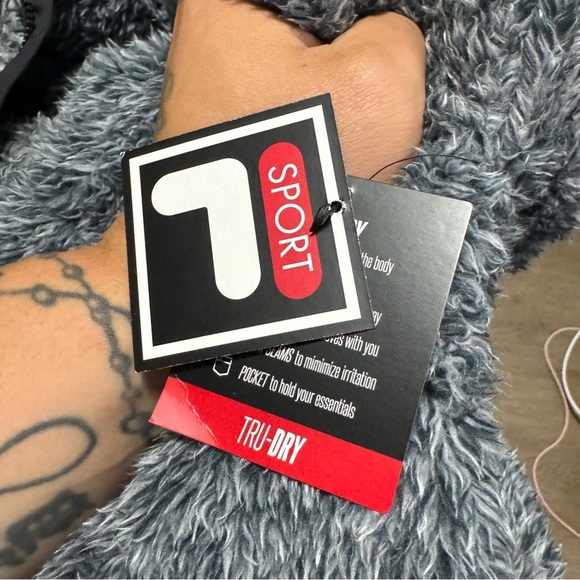 Fila Gray Teddy Jacket Plush Sherpa Stand-Up Collar - Picture 4 of 5